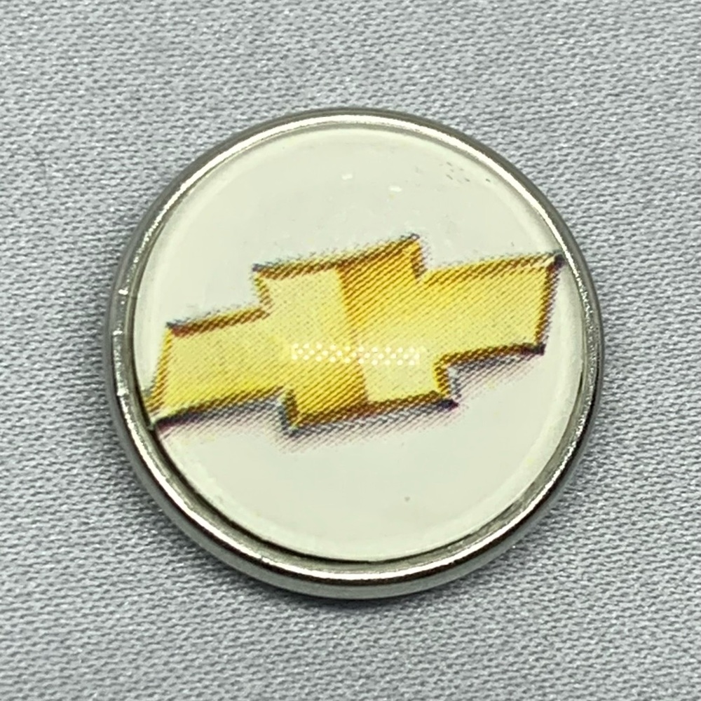 Chevy Snap Button Charm